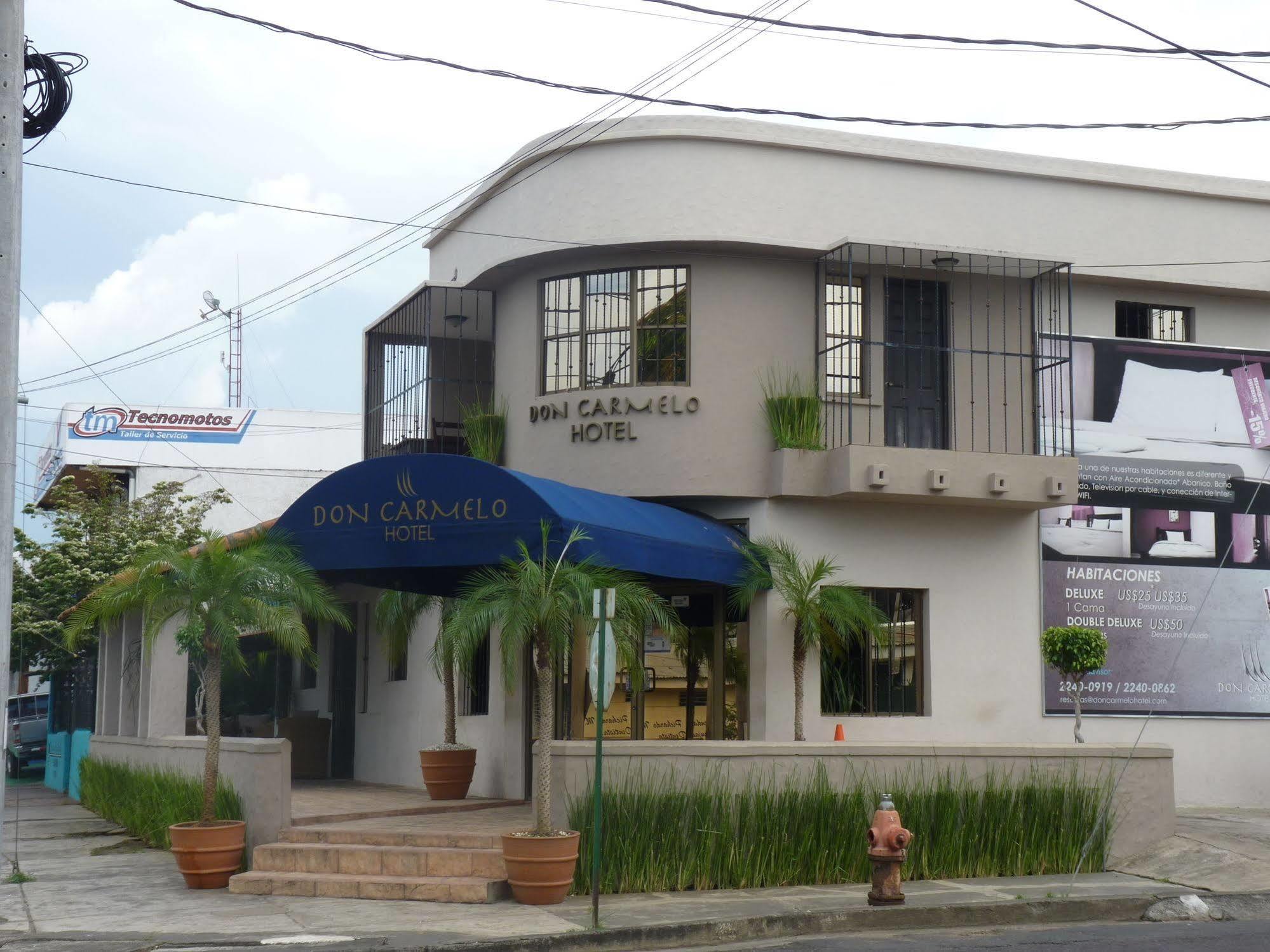 Hotel Don Carmelo ماناجوا المظهر الخارجي الصورة